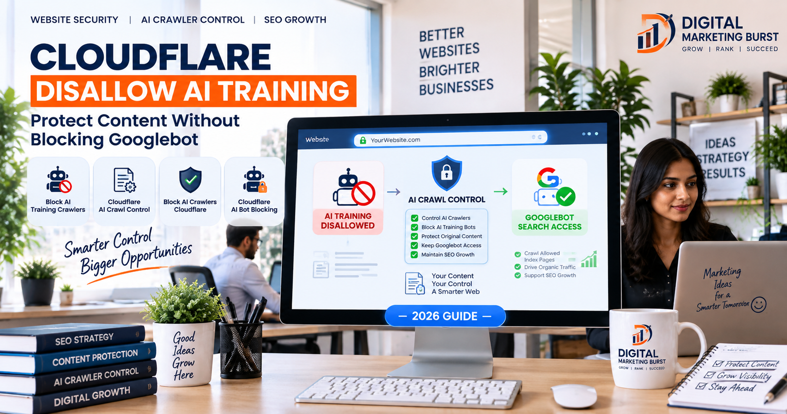 Cloudflare Disallow AI Training, Block AI Training Crawlers, Cloudflare AI Crawl Control, Block AI Crawlers Cloudflare and Cloudflare AI Bot Blocking