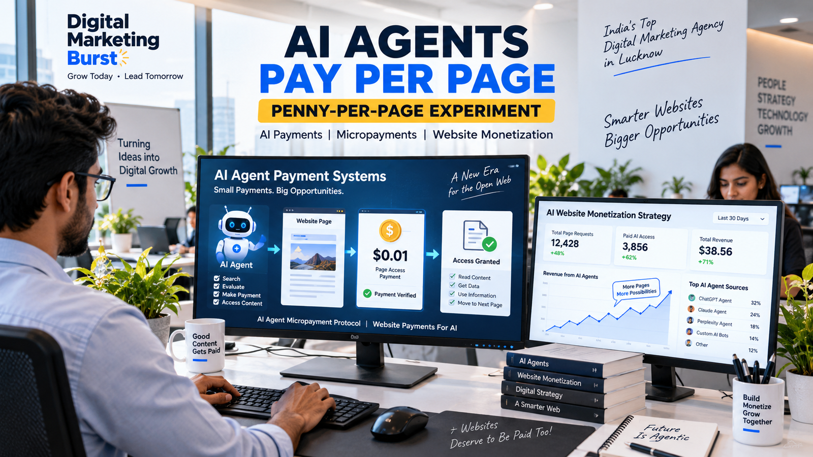 AI Agent Payment Systems with AI Agent Micropayment Protocol, AI Website Monetization Strategy, AI Agents Paying Websites and Website Payments For AI