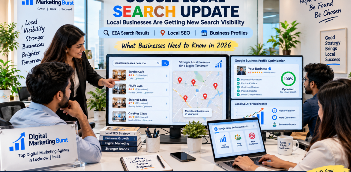Google Local Search Update and Google Local SEO Update with Google Business Profile Optimization, Local SEO For Businesses and Google Local Business Results