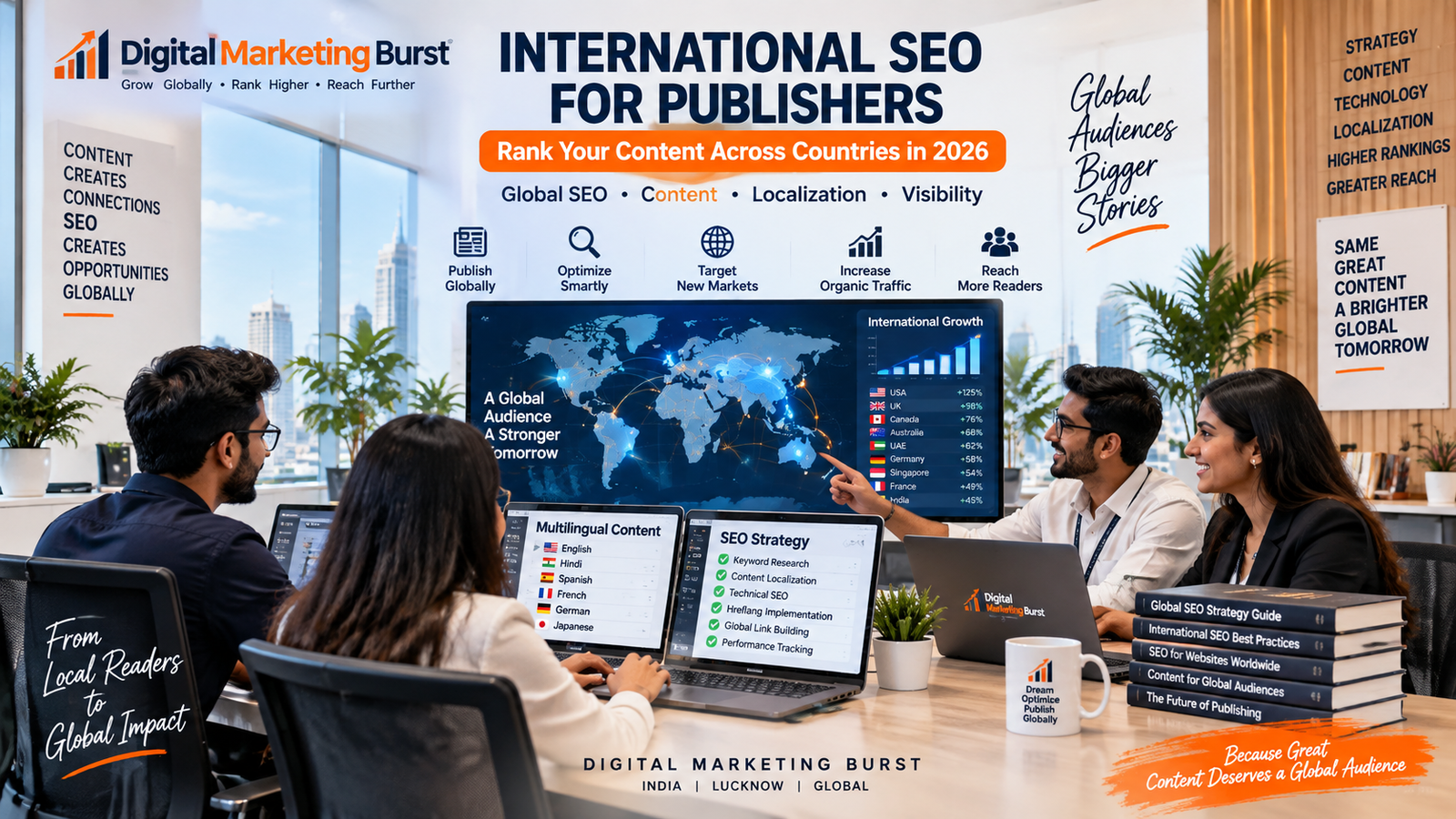 International SEO For Publishers, International SEO Strategy Guide, International SEO Best Practices, International SEO For Websites and Global SEO Strategy Guide